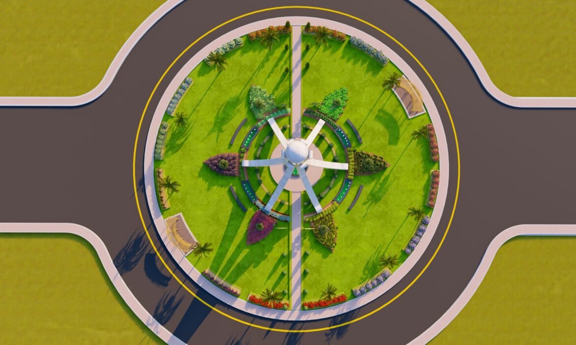 Mehria Town Roundabout