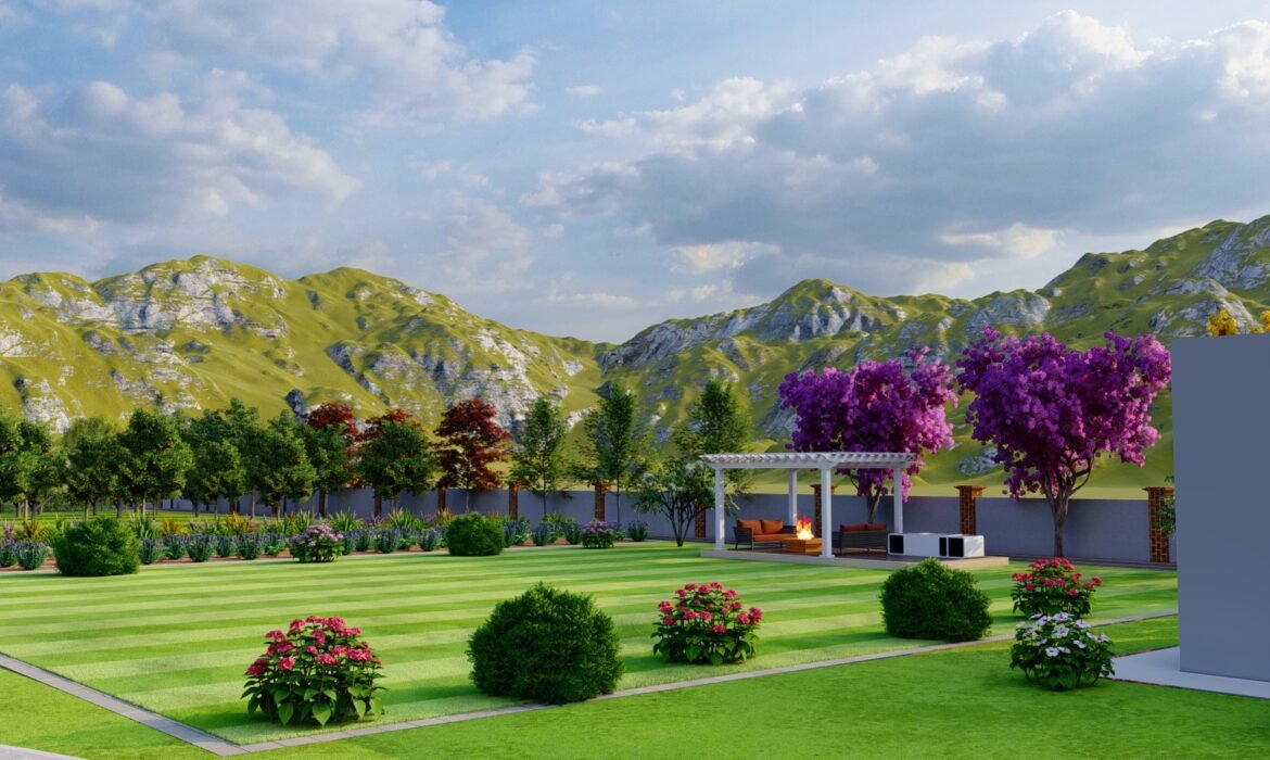 Pergola Lawn