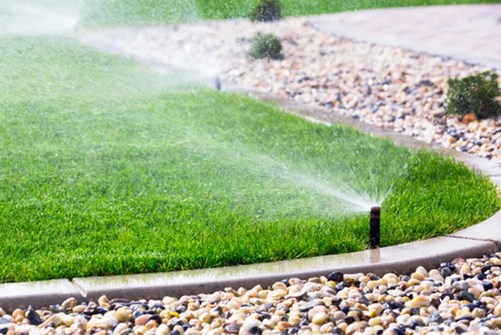 professional irrigation product installation