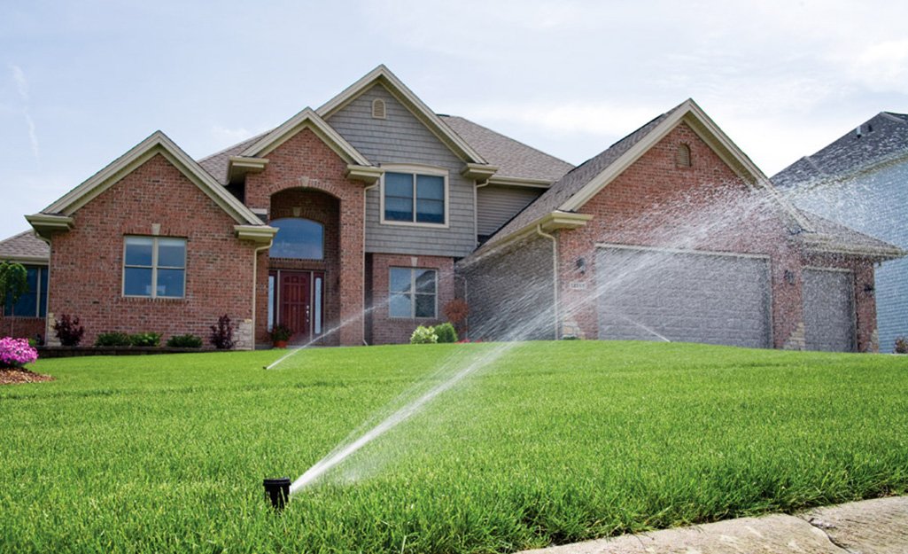 lawn sprinkler irrigation system project in Islamabad and Rawalpindi