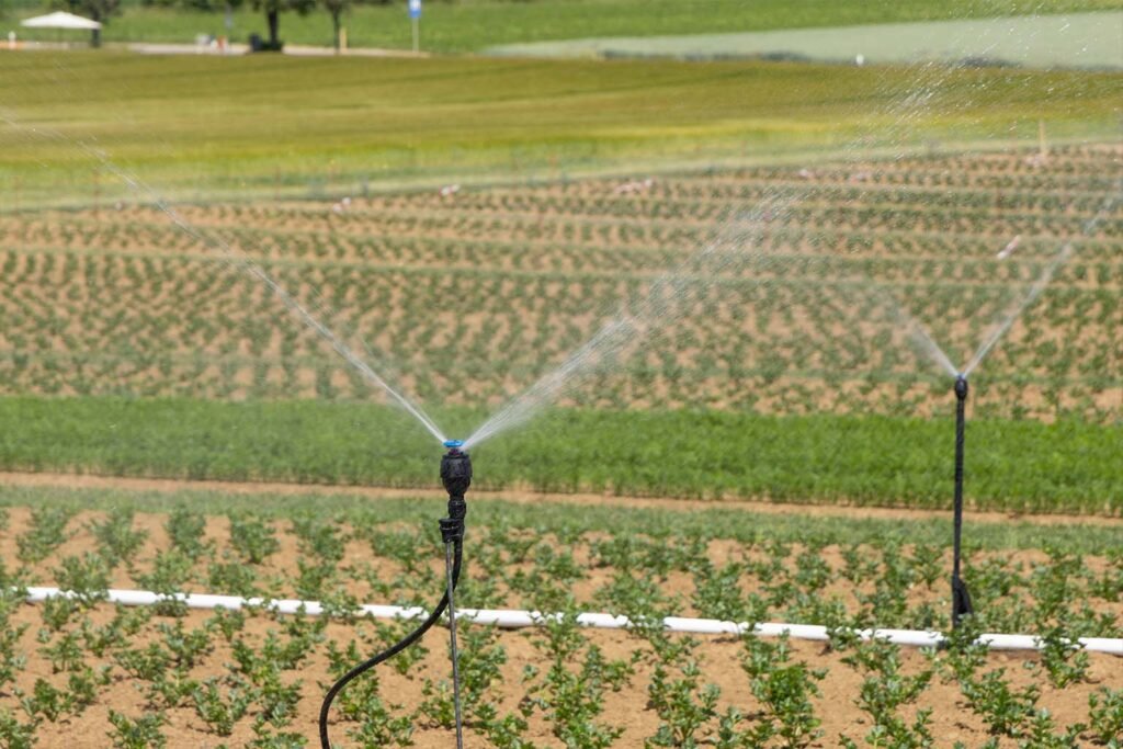 professional irrigation product installation