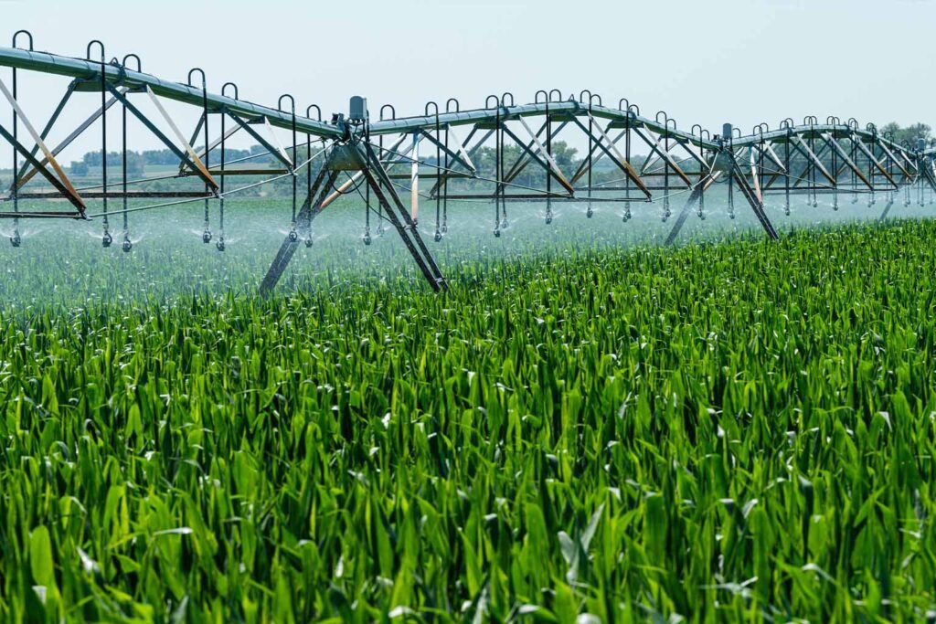 automatic irrigation system design and pipe networ